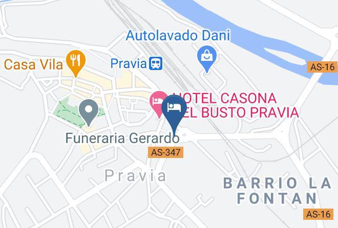 Asturias - Hotel Los 14 Maps