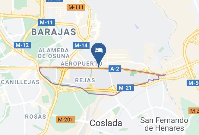 Madrid - Hotel Los 5 Pinos Maps