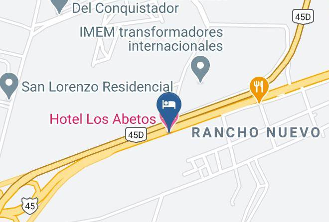 Apaseo El Grande - Hotel Los Abetos Maps