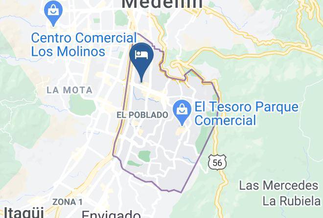 Medellin - Hotel Los Almendros Maps