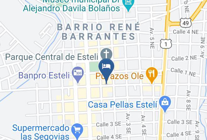 Esteli - Hotel Los Altos Esteli Maps