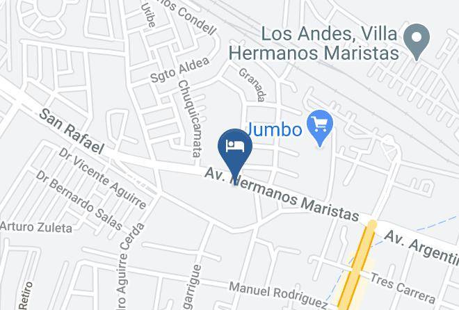 Los Andes Province - Hotel Los Andes Maps