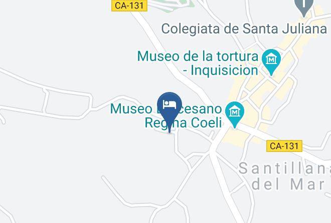 Santillana - Hotel Los Angeles Maps