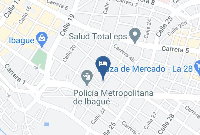 Ibague - Hotel Los Angeles De La Estacion Maps