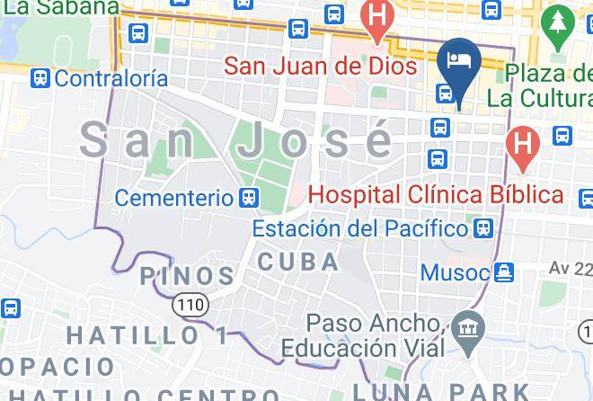 San Jose - Hotel Los Angeles Maps