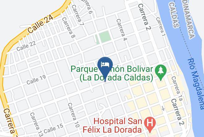 La Dorada - Hotel Los Angeles Maps