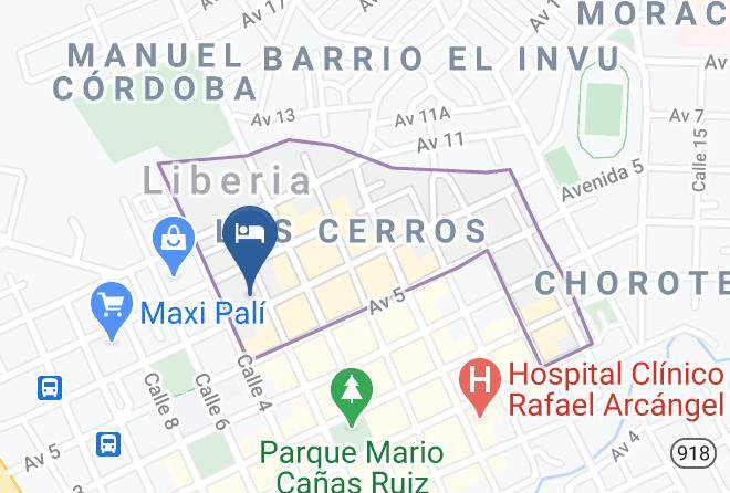 Hotel Los Angeles Map