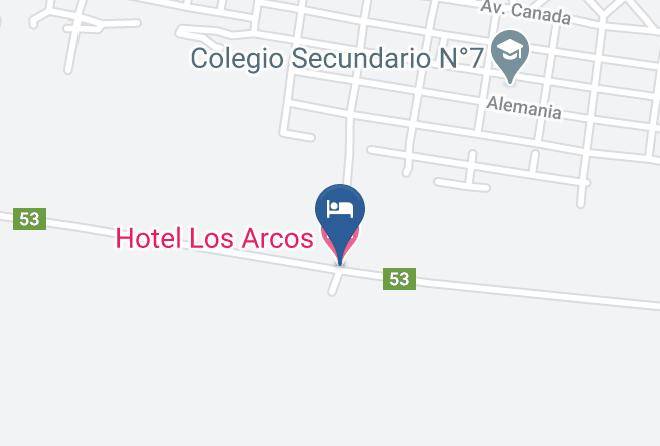 El Carmen - Hotel Los Arcos Maps