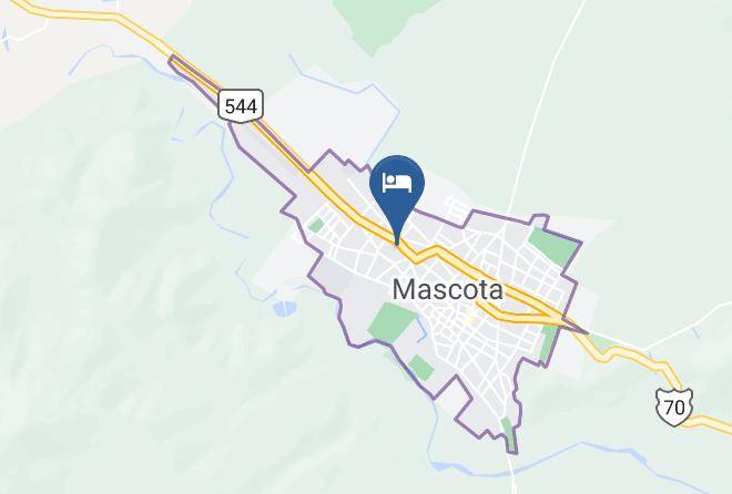 Mascota - Hotel Los Arcos Maps