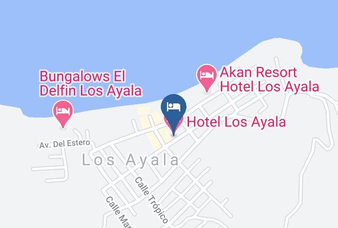 Compostela - Hotel Los Ayala Maps
