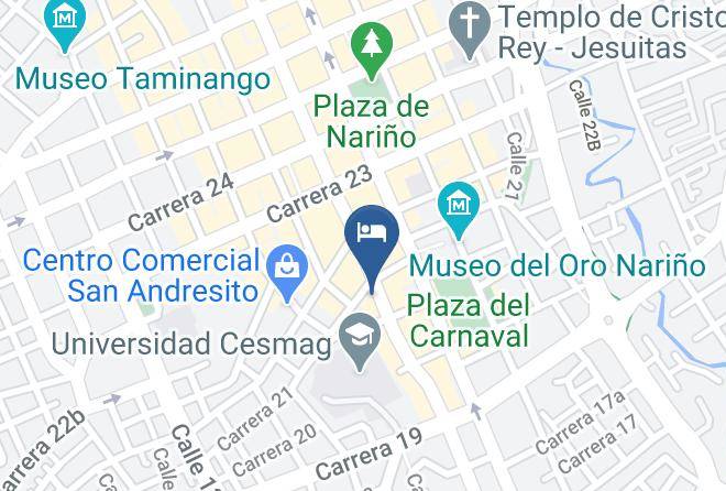 Hotel Xilon Pasto Map