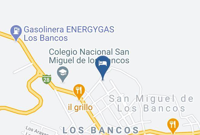 San Miguel De Los Bancos - Hotel Los Bancos Maps
