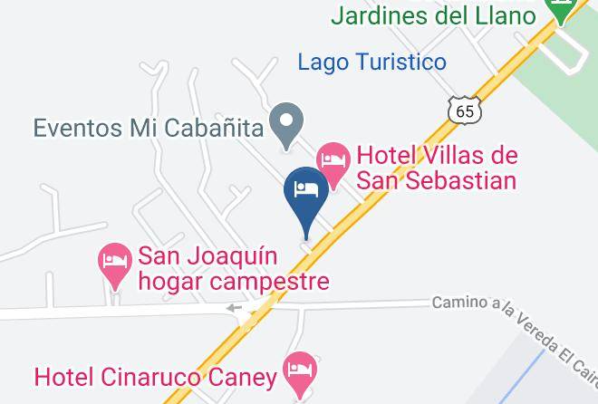 Villavicencio - Hotel Los Caballos Maps