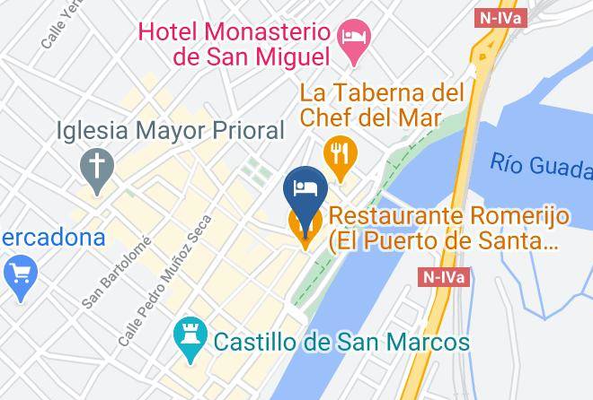 Cadiz - Hotel Los Cantaros Maps