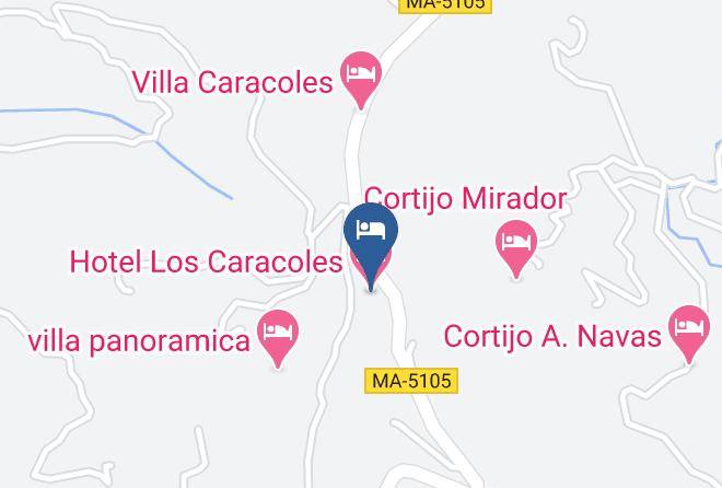 Hotel Los Caracoles Map