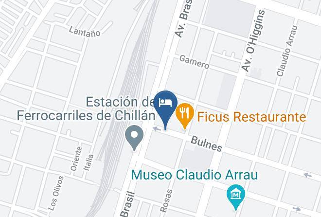 Diguillin - Hotel Los Cardenales Maps