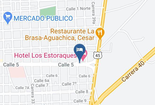 Aguachica - Hotel Los Castillos Maps