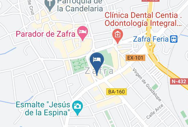 Hotel Los Cazadores Map