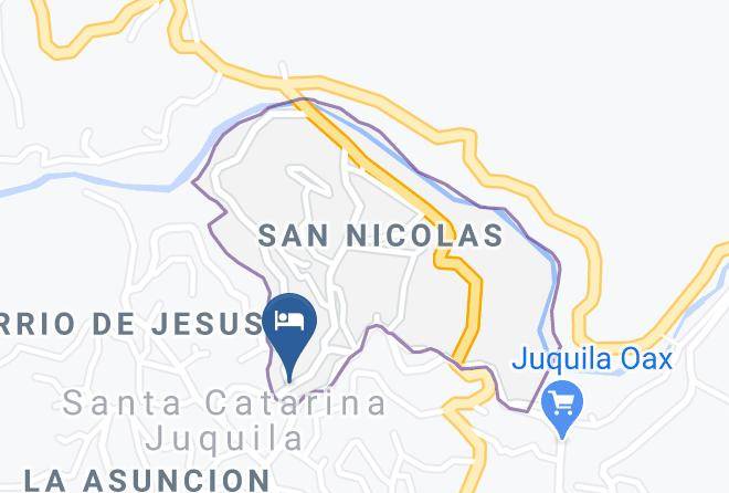 Santa Catarina Juquila - Los Cedros Maps
