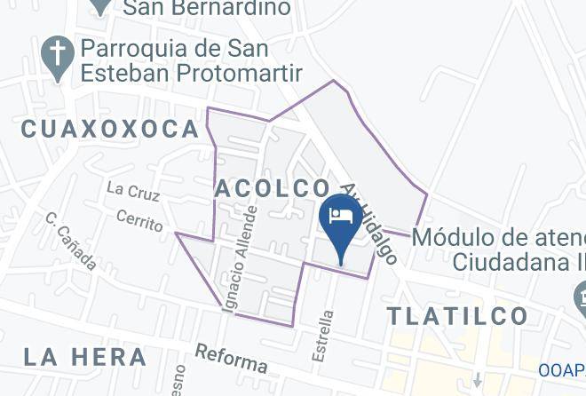 Teoloyucan - Hotel Los Cisnes Maps