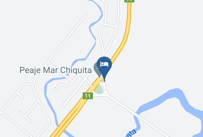 Mar Chiquita - Hotel Los Colibries Maps