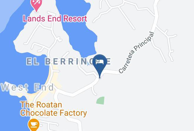 Roatan - Hotel Los Corales Maps