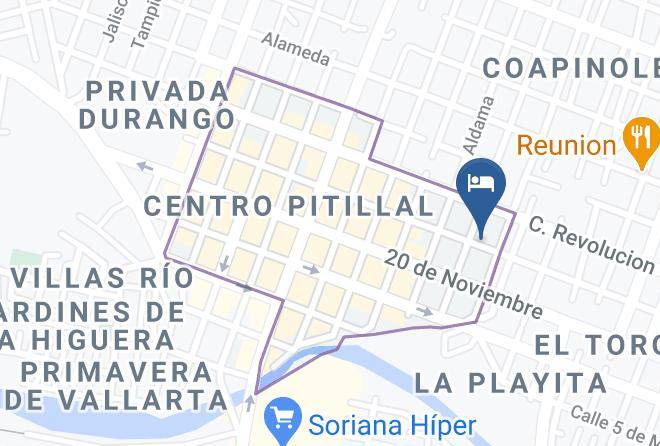 Puerto Vallarta - Hotel Los Cristales Maps