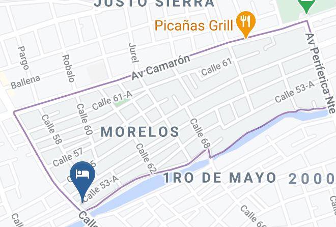 Carmen - Hotel Los Cuates Maps