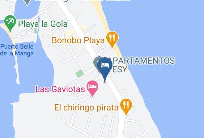 Murcia - Hotel Los Delfines Maps