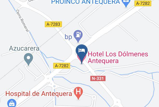 Malaga - Hotel Los Dolmenes Antequera Maps