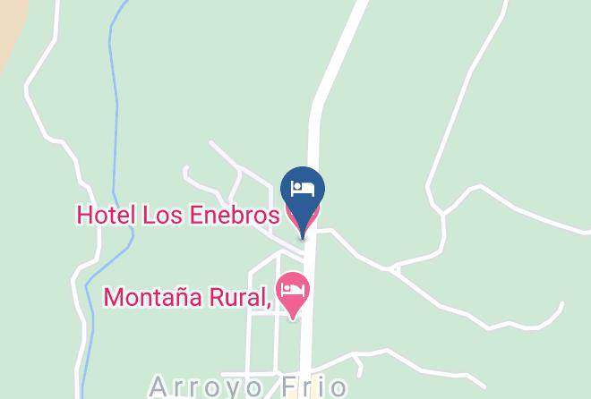 Jaen - Hotel Los Enebros Maps