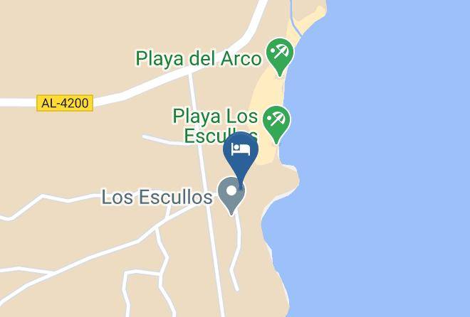 Almeria - Hotel Los Escullos Maps