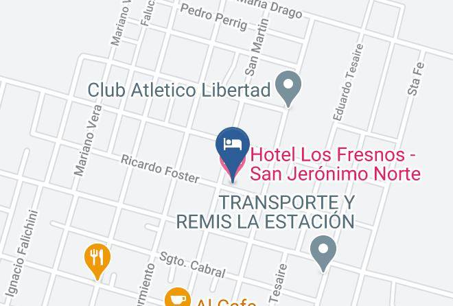 Lasonias Department - Hotel Los Fresnos San Jeronimo Norte Maps