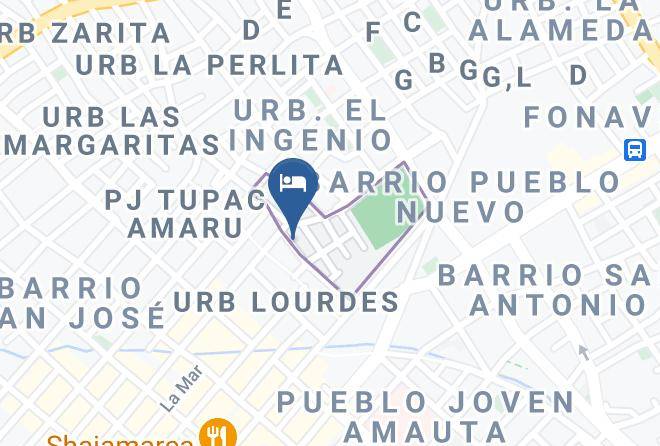 Cajamarca - Hotel Los Gadiolos Maps
