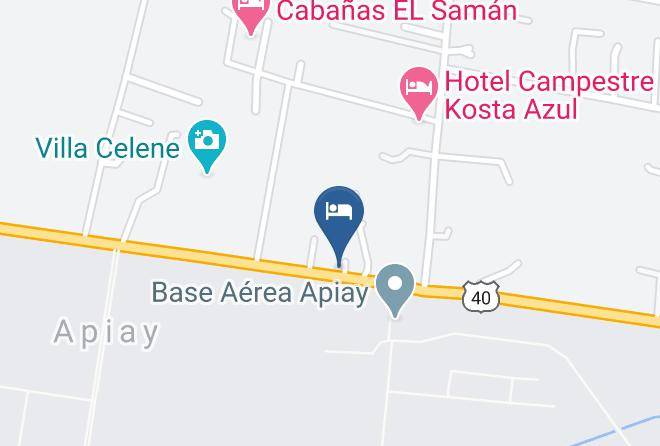 Villavicencio - Hotel Los Gavilanes Maps