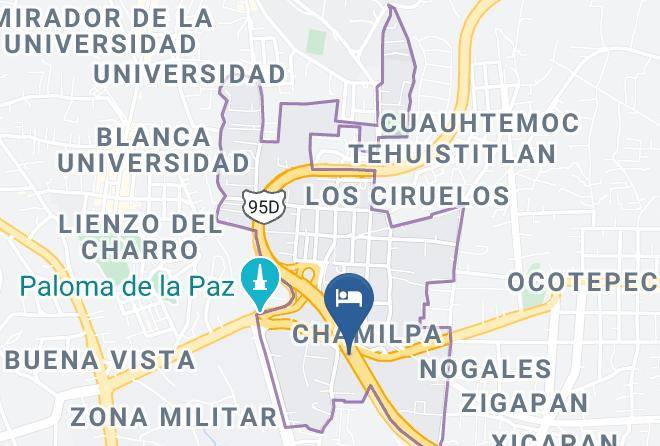Cuernavaca - Hotel Los Girasoles Maps