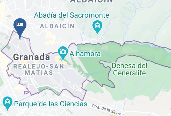 Hotel Los Girasoles Map