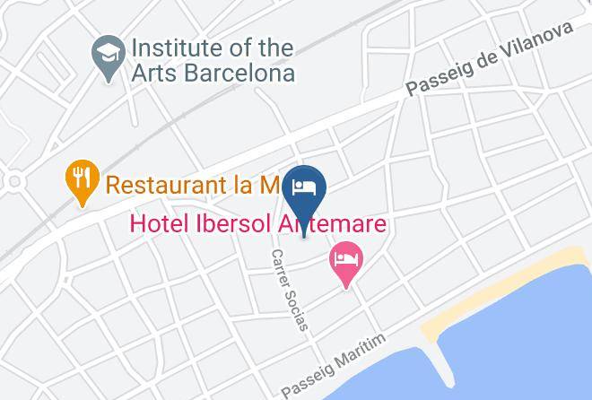 Barcelona - Hotel Sitges Maps