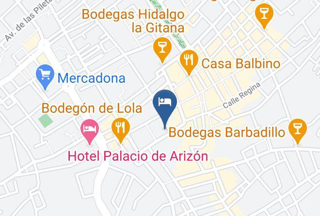 Cadiz - Hotel Los Helechos Maps