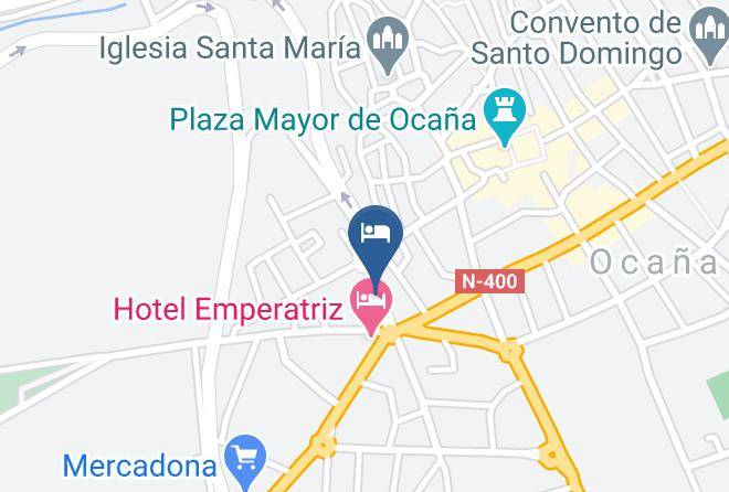 Hotel Los Hermanos Map