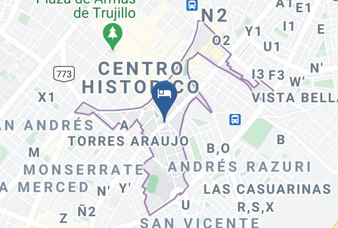 Trujillo - Hotel Los Inkas Trujillo Maps