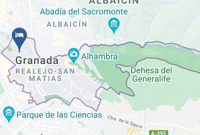 Granada - Hotel Los Jeronimos Maps