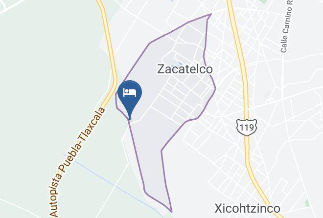 Zacatelco Municipality - Hotel Los Ladrillos Maps