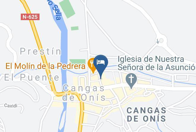 Hotel Los Lagos Nature Map