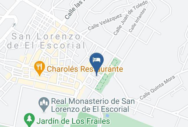 Madrid - Hotel Los Lanceros Maps