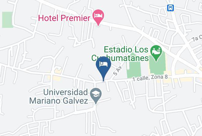 Malacatancito - Hotel Los Laureles Maps