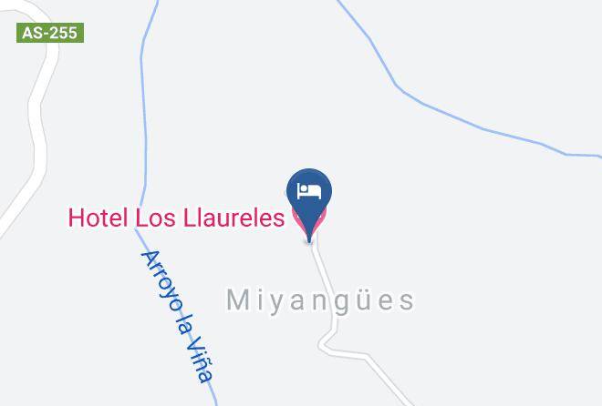 Asturias - Hotel Los Llaureles Maps