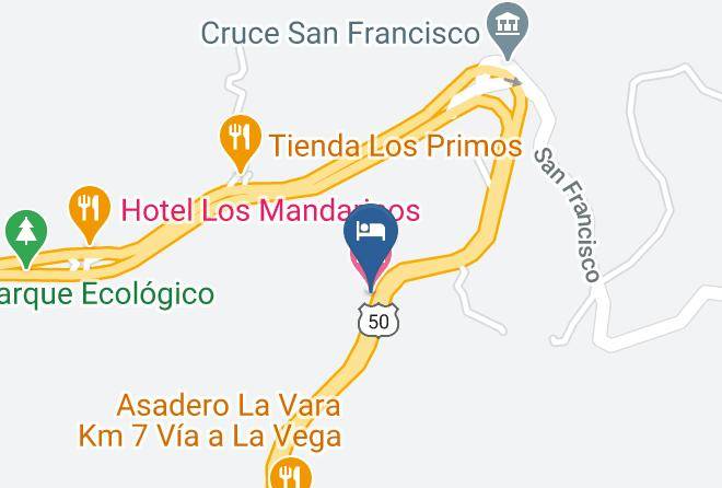 Hotel Los Mandarinos Map
