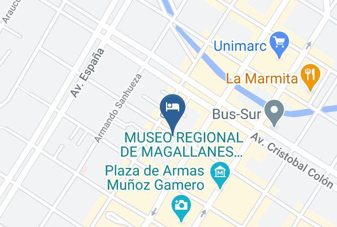 Magallanes Province - Hotel Los Navegantes Maps