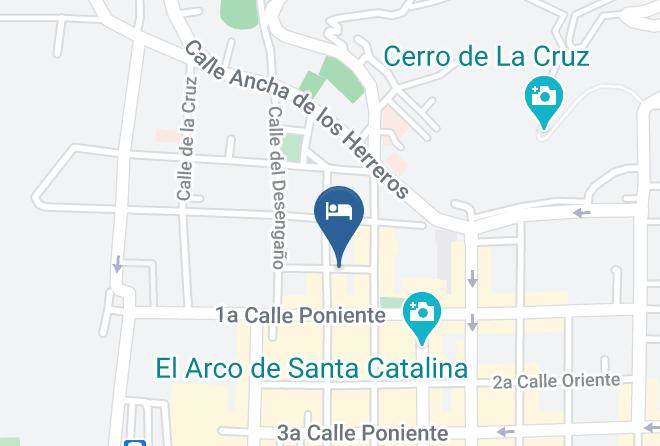Antigua Guatemala - Hotel Los Nazarenos Maps